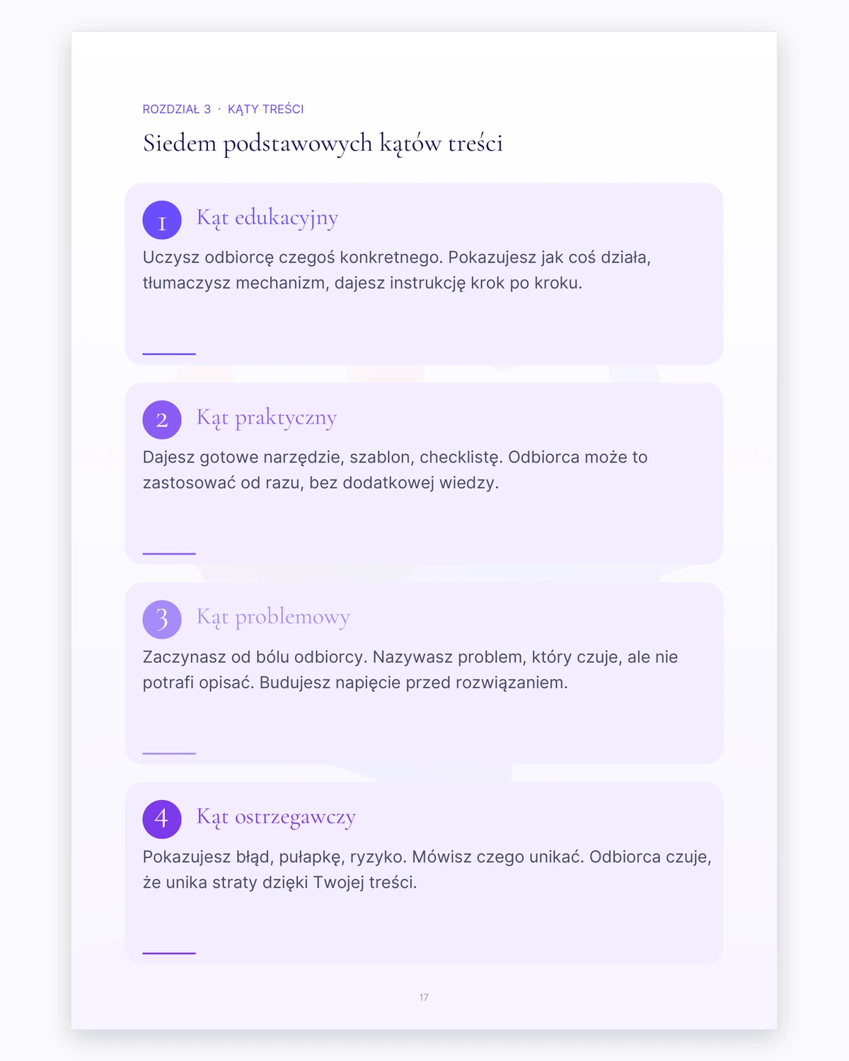 Podgląd strony: 7 kątów treści